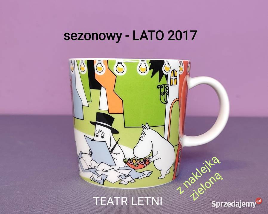 Muminki KUBEK Moomin Arabia Finland LATO 2017 Jasień