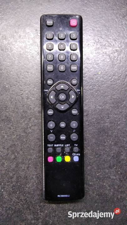 Pilot do TV Thomson RC3000E02 wielkopolskie Nowy Tomyśl sprzedam