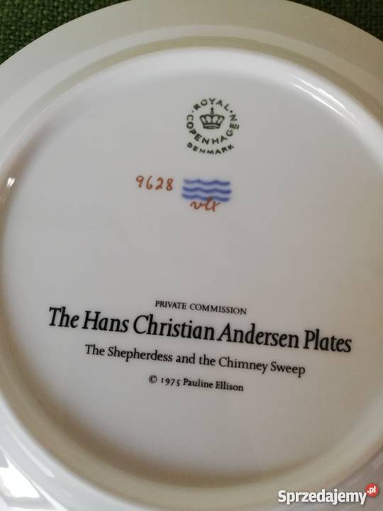 Piękna patera z baśni Hansa Christiana Andersena Gorlice