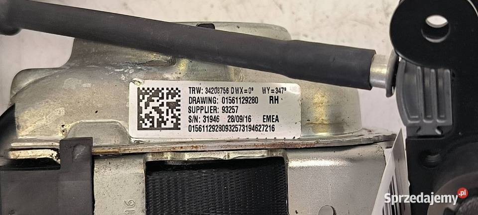 PASY NAPINACZE KOMPLET ALFA ROMEO GIULIA