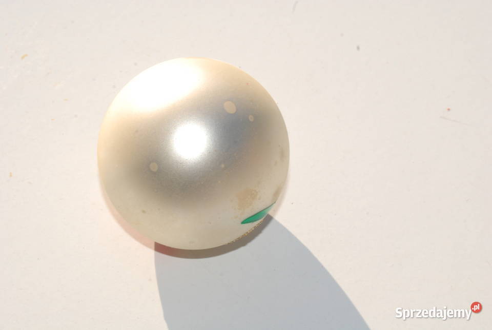 Stara ozdoba choinkowa bombka bańka ręcznie Cieszyn