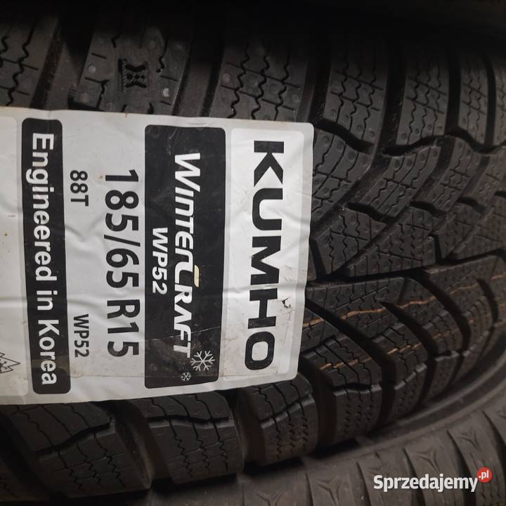 Kumho Wintercraft 18565 R15 88T 2024 nowe Samochodowe mazowieckie Marki