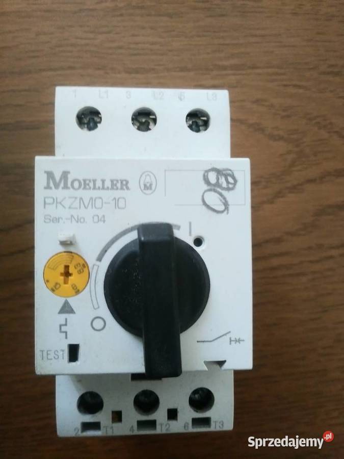 Wyłącznik silnikowy Moeller PKZMO10 wielkopolskie Poznań sprzedam