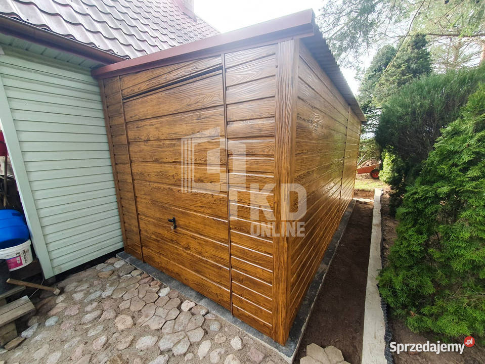 Domek Ogrodowy Schowek Garaż 25x6 Brama uchylna pomorskie Gdańsk
