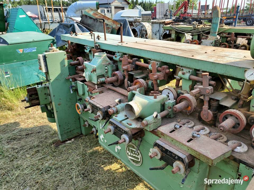 Strugarka czterostronna Weinig U 17N 7głowic Karsin