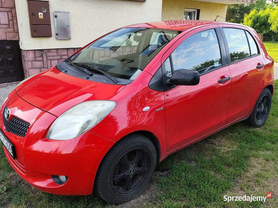 Toyota Yaris 14 D4D 2008r lubelskie Wola Przybysławska
