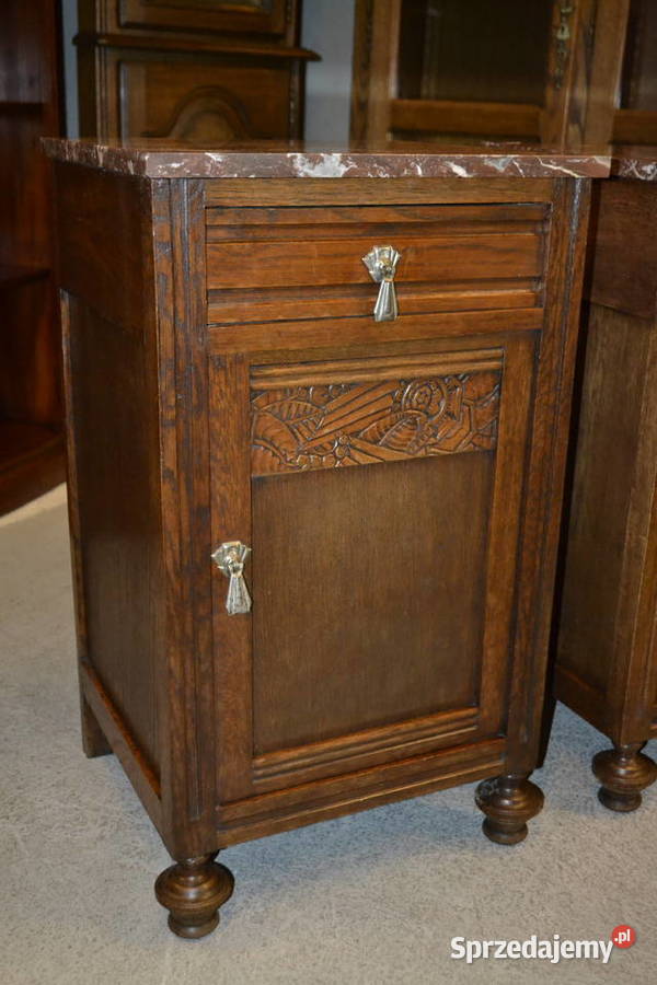 szafki art deco dąb