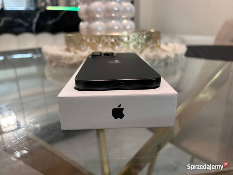 iPhone 15 Pro 256GB Czarny Na gwarancji Stan Nysa