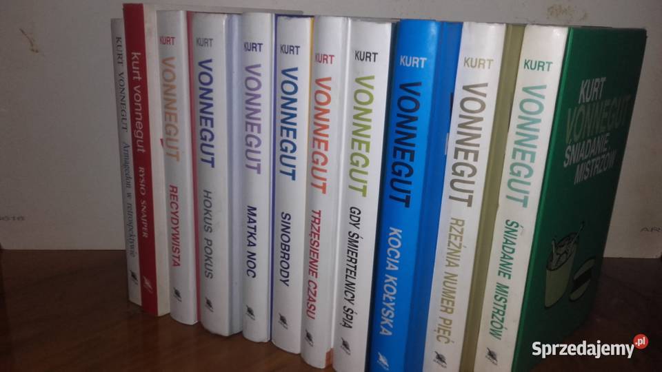 JVonnegut Śniadanie mistrzów Rzeźnia numer pięć Łódź sprzedam