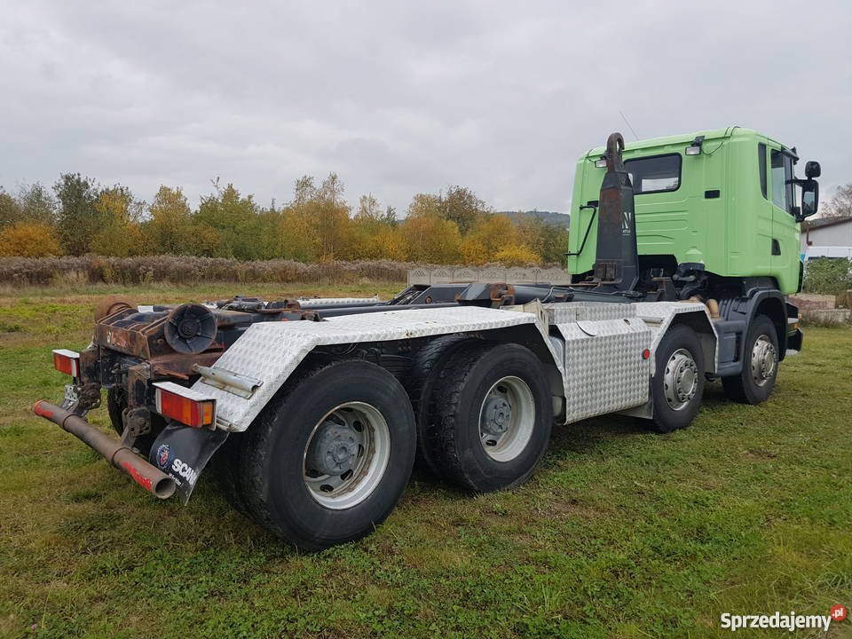 SCANIA R420 hakowiec 8x4 371000km Kielce