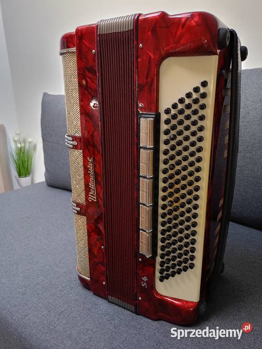 Akordeon 120 basów koncertowy Weltmeister model śląskie