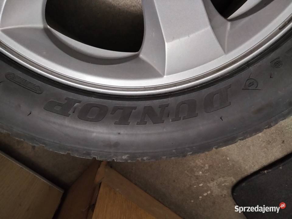 Koła aluminiowa 5x1143 17 opony DUNLOP 235x55