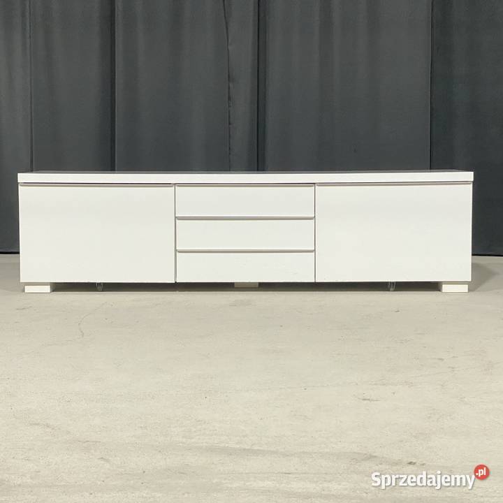 Biała szafka RTV sideboard komoda