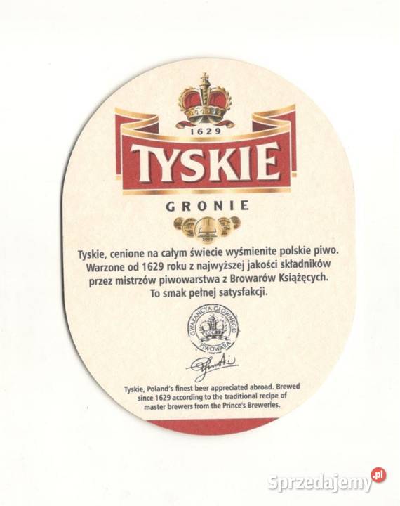 Tyskie podstawka do piwa 22 Gliwice