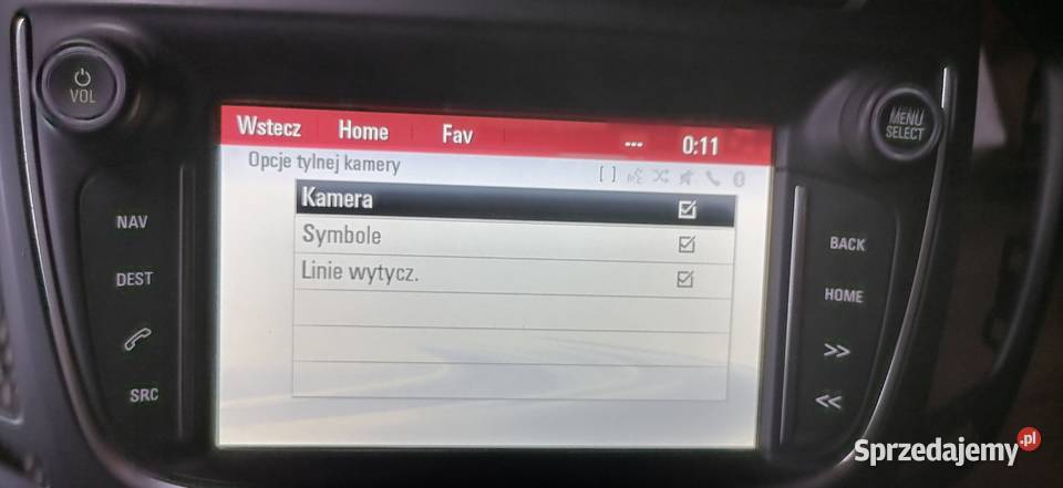 Radio Navi950 Zafira C 84076754 DOTYKOWE Kamera Poznań