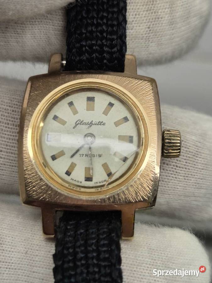 Damski zegarek Glashutte GDR Damskie