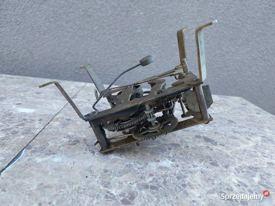 558 Mechanizm starego zegara miniatury Junghans Tczew sprzedam
