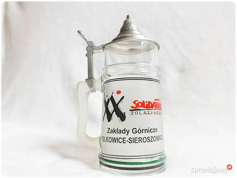Kufel Okolicznościowy Solidarność XXLecie Antyki Antyki Żary
