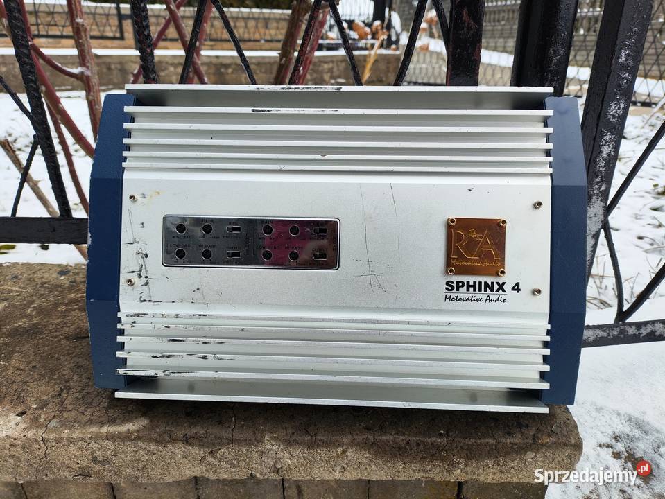 Wzmacniacz samochodowy 4 kanałowy Rogue Audio