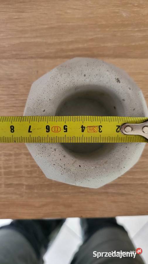 Betonowe doniczki i świeczniki Słupsk