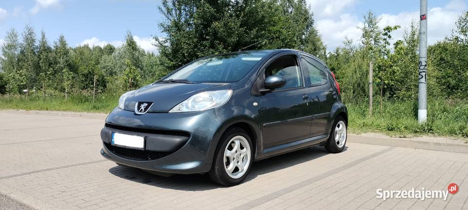 Peugeot 107 10Benz 68 2007 KLIMATYZACJA 5Drzwi odtwarzacz DVD Wierzysko-Leśnictwo