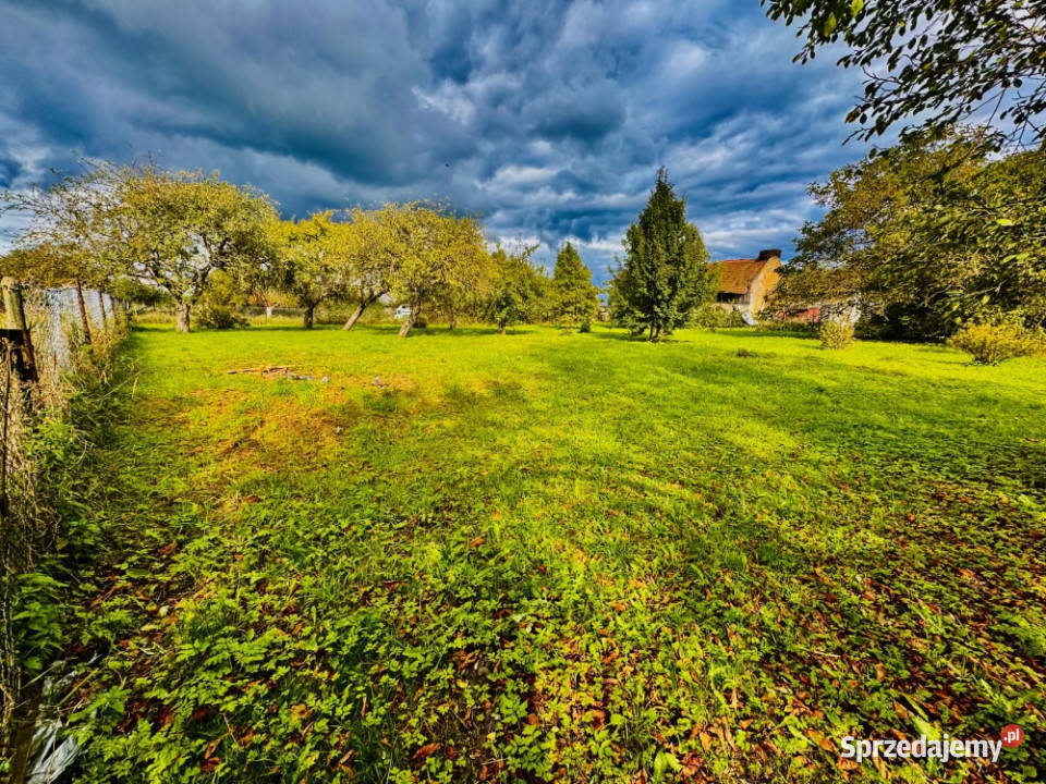Działka 5400 m w Drygałach z domem i warmińsko-mazurskie Drygały