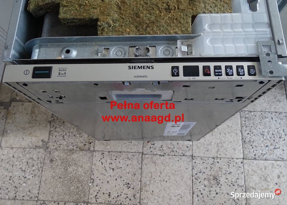 Zmywarka SIEMENS szer45 GWARANCJA Duży Wybór AGD do zabudowy Goleniów