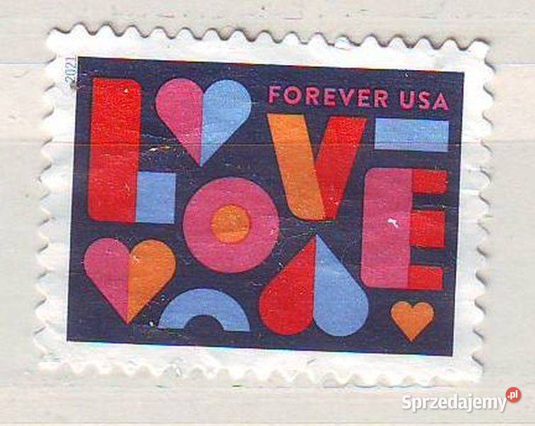 Zn USA Mi 5781BA kas 2021 Filatelistyka śląskie Gliwice