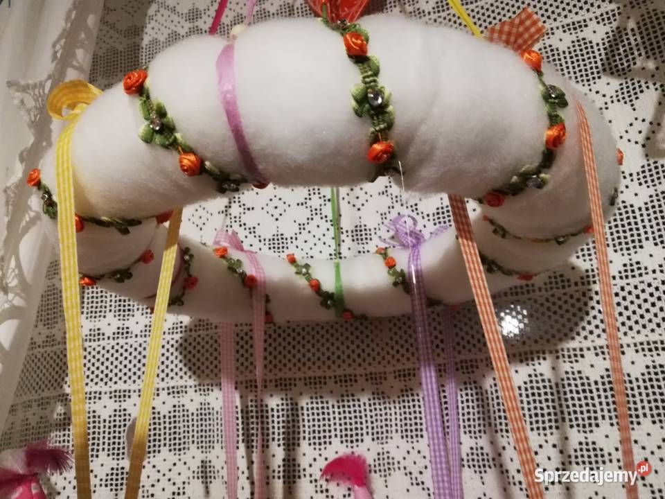 Wianek ptaszki w kolorach pastelowych Kraków