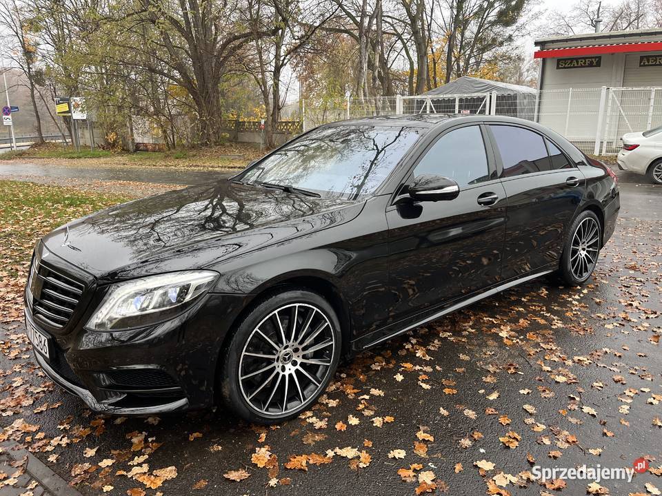Mercedes S350D long pakiet AMG full wersja 4 Rok produkcji 2013 Klasa S
