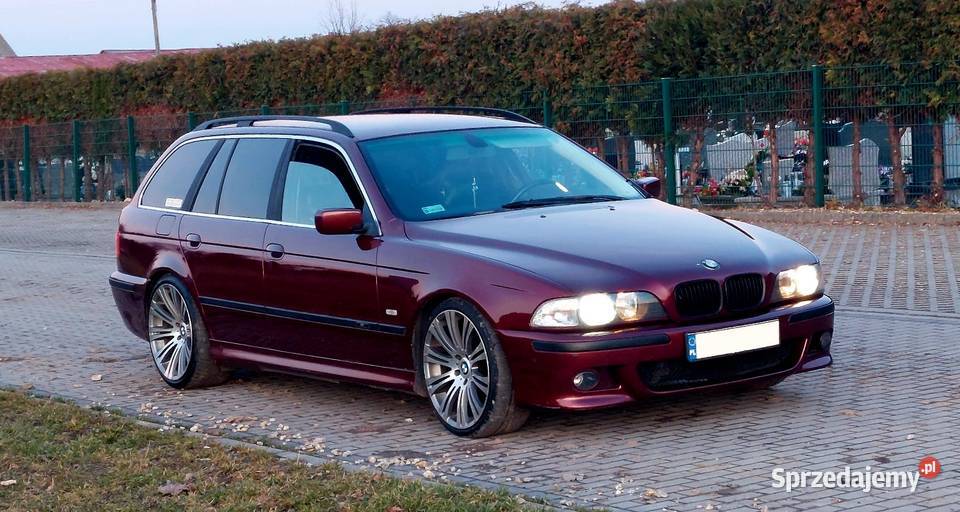 Bmw e39 25 LPG mpakiet piękna Royal Red 2500cm3 Gliwice