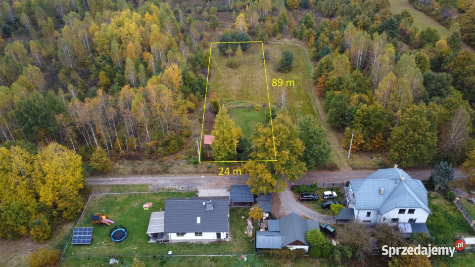 sprzedaży gruntu 1889m2 Samsonów Sprzedaż