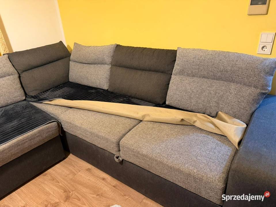 Narożnik z funkcją spania 140cm opolskie Kościerzyce