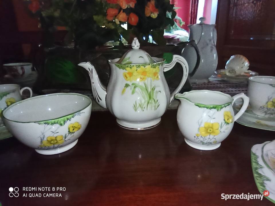 Serwis do herbaty Royal Standard i Buttercup Gdańsk sprzedam