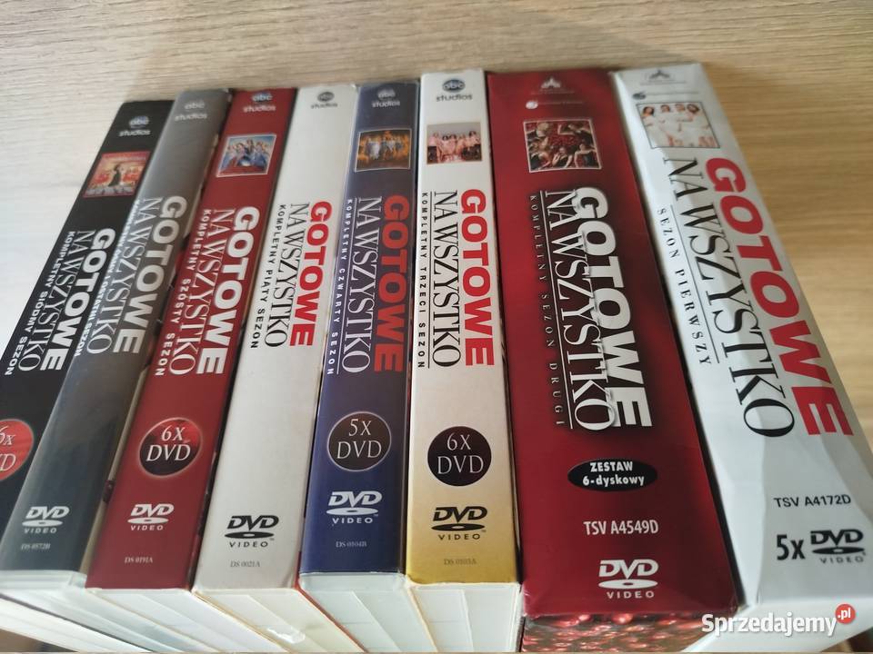 Gotowe na wszystko KOMPLET SEZONY 18 DVD zachodniopomorskie Szczecin sprzedam