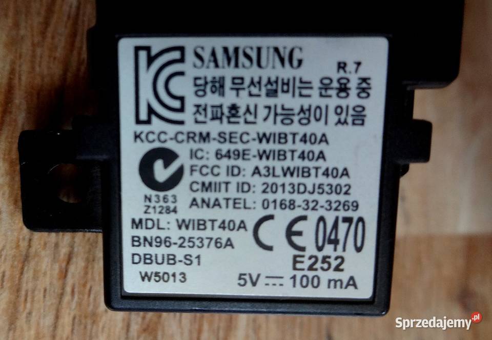 Samsung UE466770SS moduł WiFi IR
