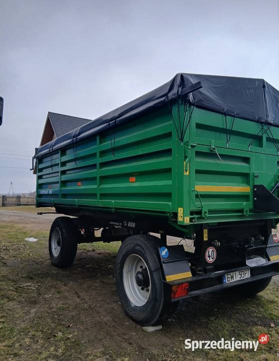 Przyczepa Rolnicza Autosan D50 nieuszkodzony Rolnictwo Gromadzice