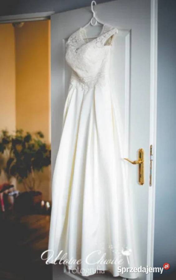 Piękna suknia ślubna Gala Olivia kieszenie sprzedam