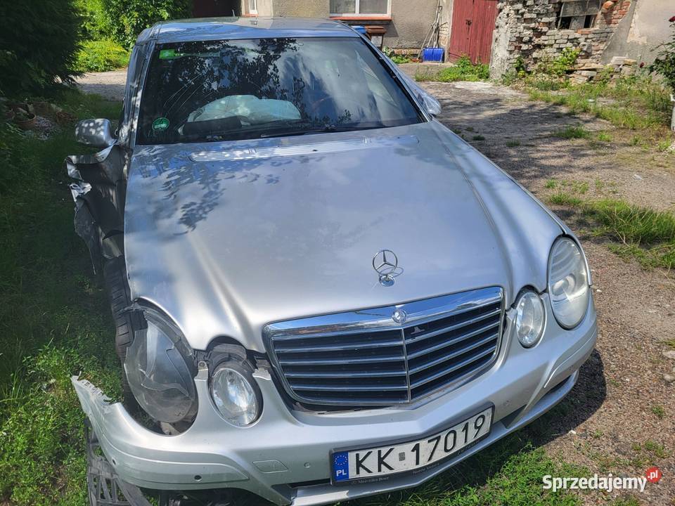 Mercedes E200 cdi powypadkowy ubezpieczony automatyczna Grudziądz