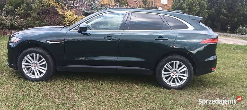 Jaguar FPace 20 w bogatej wersji Prestige Rok produkcji 2017 Białystok sprzedam