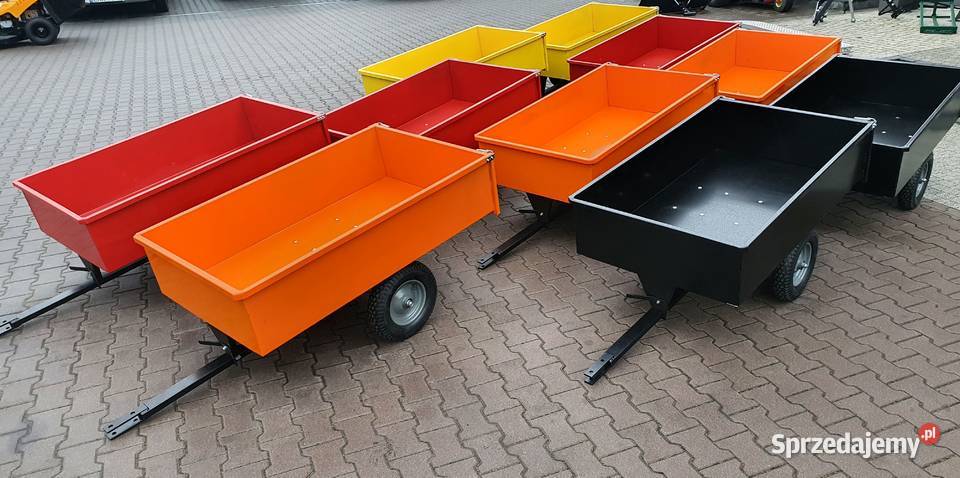 Przyczepa przyczepka do traktorka ogrodowego Ogród