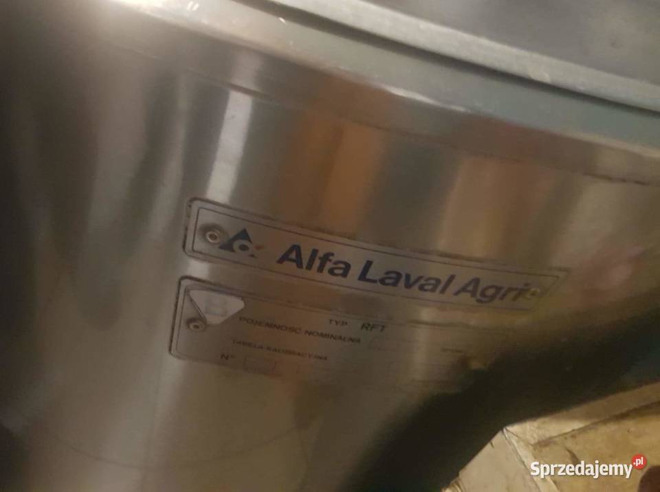 Basen kadzia chłodnia na mleko alfa laval Łuków sprzedam