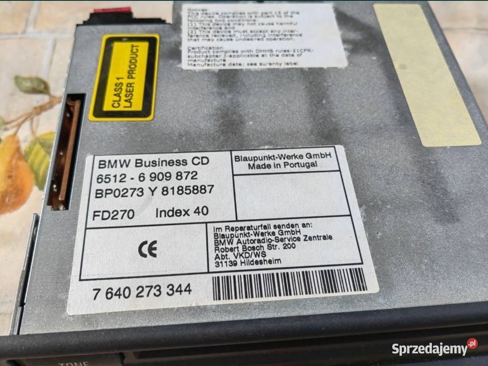 Radio Business BMW e39 sprzedam