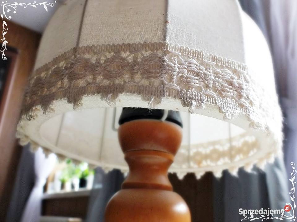 Stara lampka nocna z lat 50tych Veb Narva Lampe