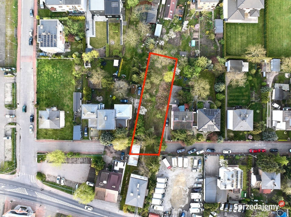 Działka budowlana spokojna część Winogrady Poznań