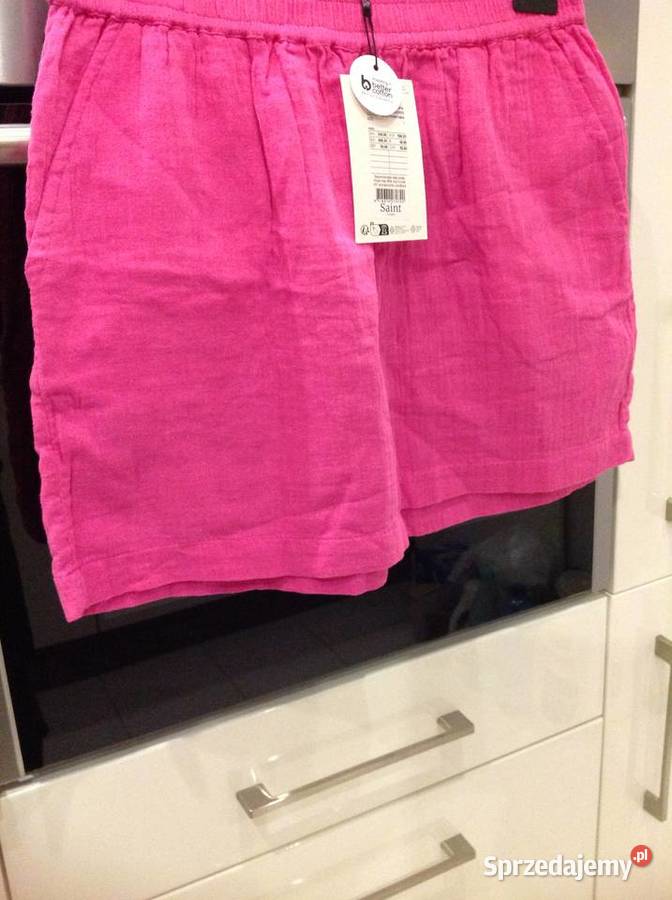 Szorty Spodenki Damskie SAINT TROPEZ L Różowe Rozmiar 40(L) Nowa Sól sprzedam