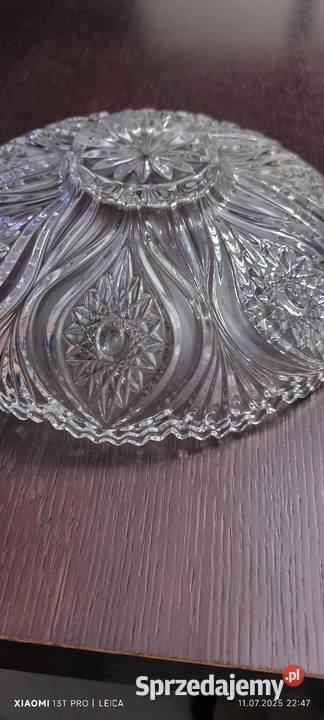 Patera kryształowa średnica 26 firmy Nachtmann dolnośląskie Legnica