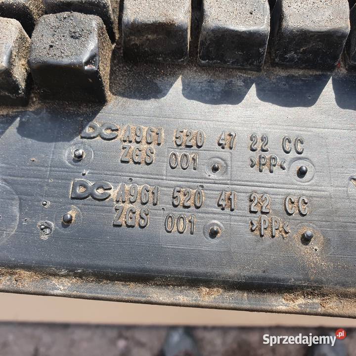 MERCEDES ACTROS MP4 OSŁONA WYGŁUSZENIE PŁYTA Bieleń