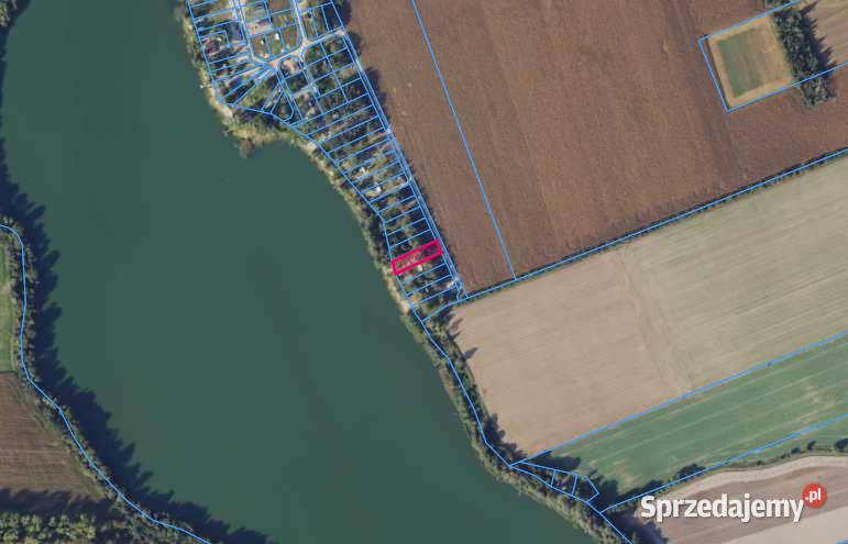 Działka z linią brzegową Jeziorem Wolskim kujawsko-pomorskie