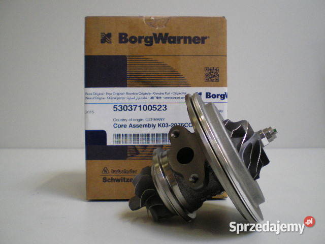 Nowy rdzeń do turbosprężarki BorgWarner KKK Siedlce sprzedam